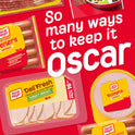 Oscar Mayer Deli Fresh Cracked Black Pepper Sliced Turkey Breast Deli Lunch Meat Family Size, 16 oz Package