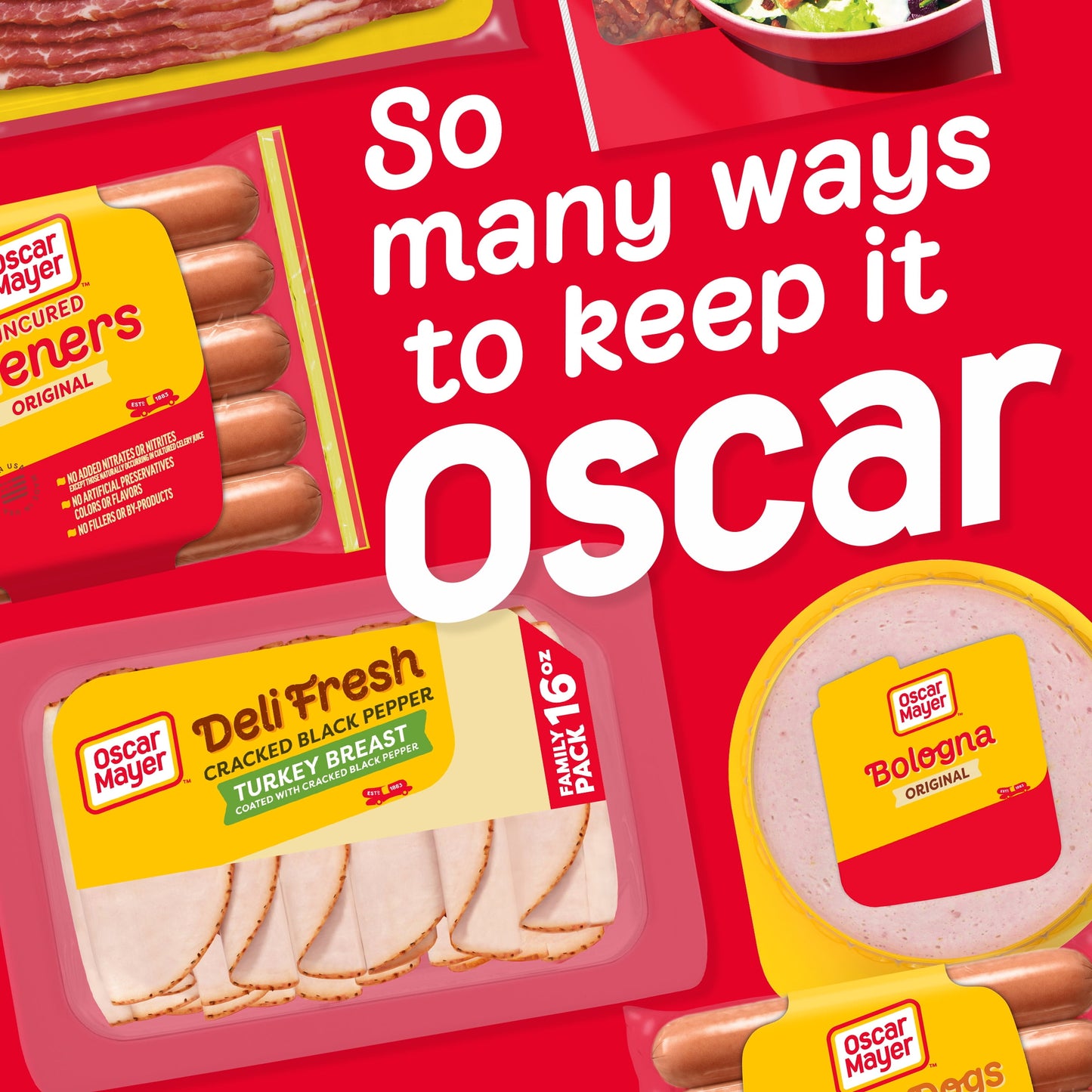 Oscar Mayer Deli Fresh Cracked Black Pepper Sliced Turkey Breast Deli Lunch Meat Family Size, 16 oz Package