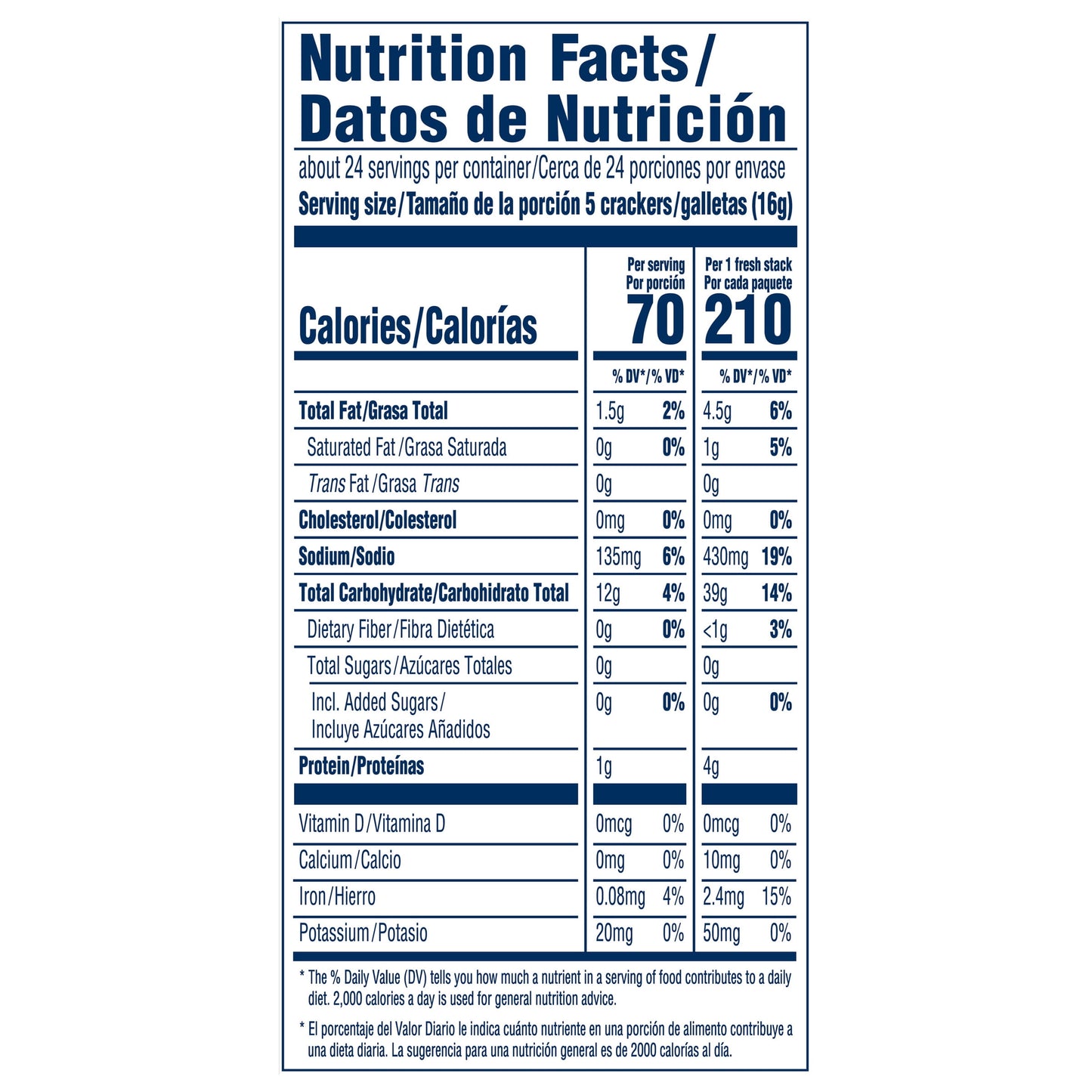 Premium Original Fresh Stacks Saltine Crackers, 13.6 oz