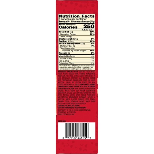 Jimmy Dean Pancake & Sausage on a Stick, 5 Count (Frozen)