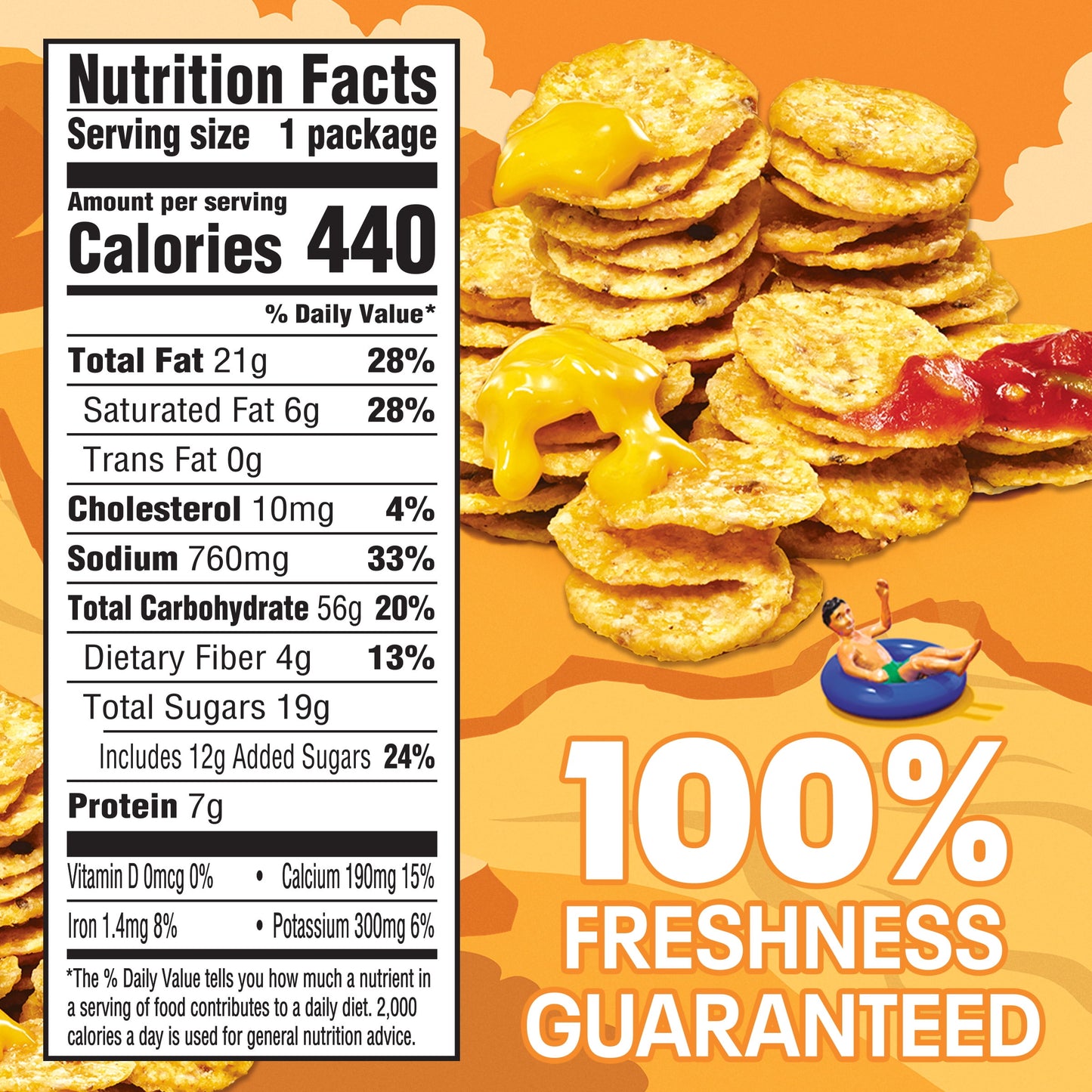 Lunchables Nachos Cheese Dip & Salsa Kids Lunch Snack, 4.4 oz Tray