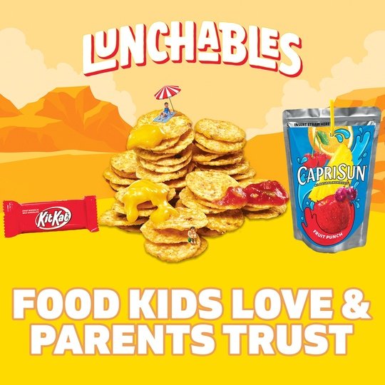 Lunchables Nachos Cheese Dip & Salsa Kids Lunch Meal Kit, 10.7 oz Box