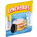 Lunchables Turkey & American Cheese Cracker Stackers Kids Lunch Snack, 3.2 oz Tray