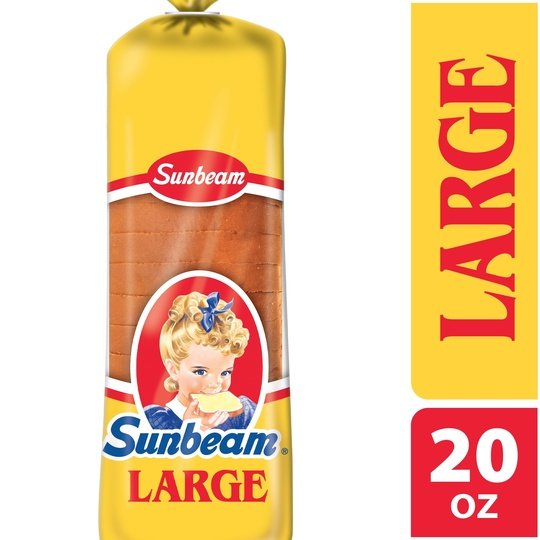 Sunbeam White Round Top 20 Oz