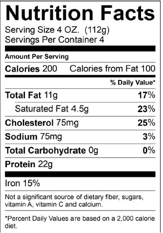 All Natural* 90% Lean/10% Fat Ground Beef Sirloin, 1 lb Tray