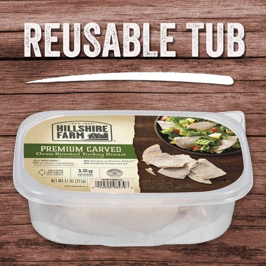 Hillshire Farm Premium Carved Oven Roasted Turkey Breast, 11 oz