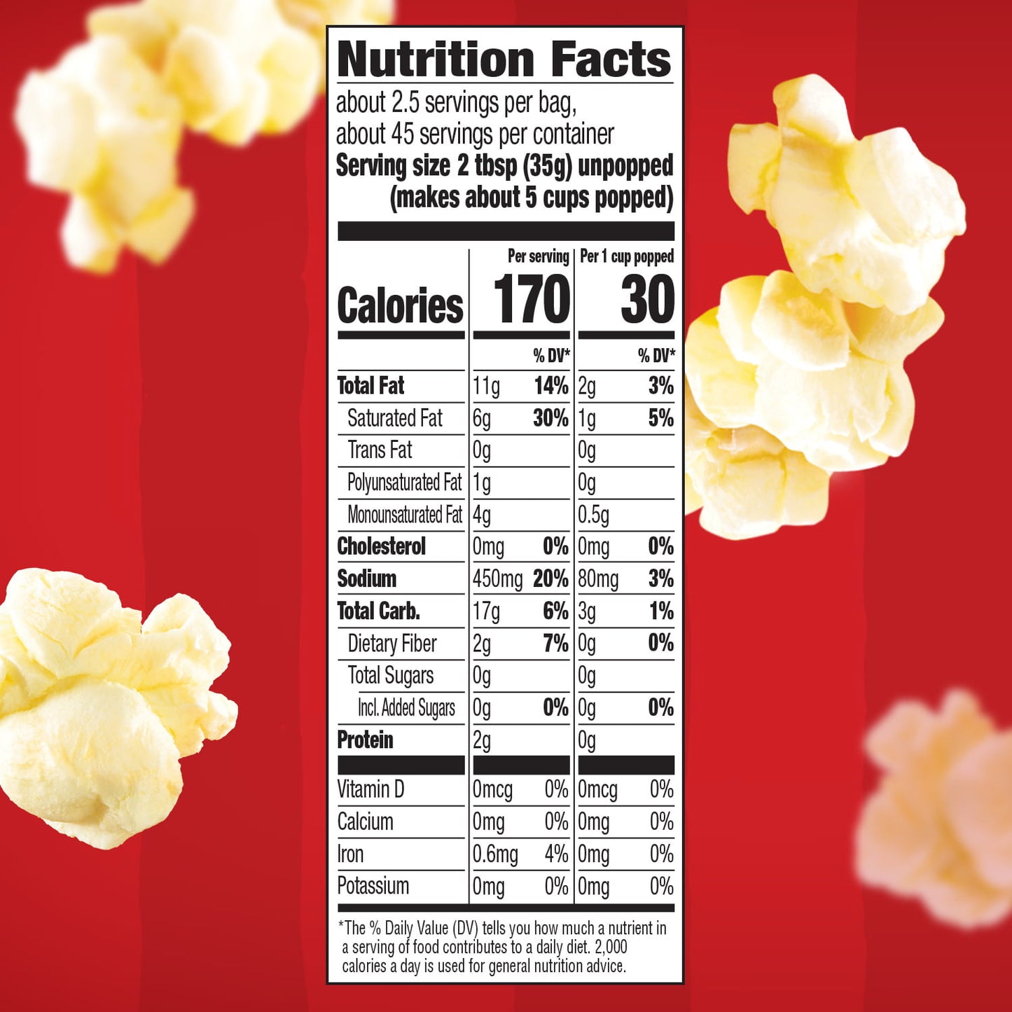 Orville Redenbacher's Ultimate Butter Popcorn, 3 Ounce,18 Count
