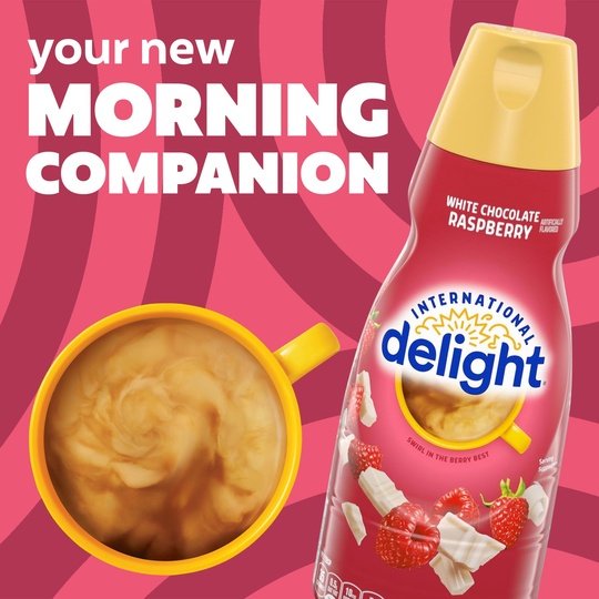 International Delight White Chocolate Raspberry Coffee Creamer, 32 fl oz Bottle