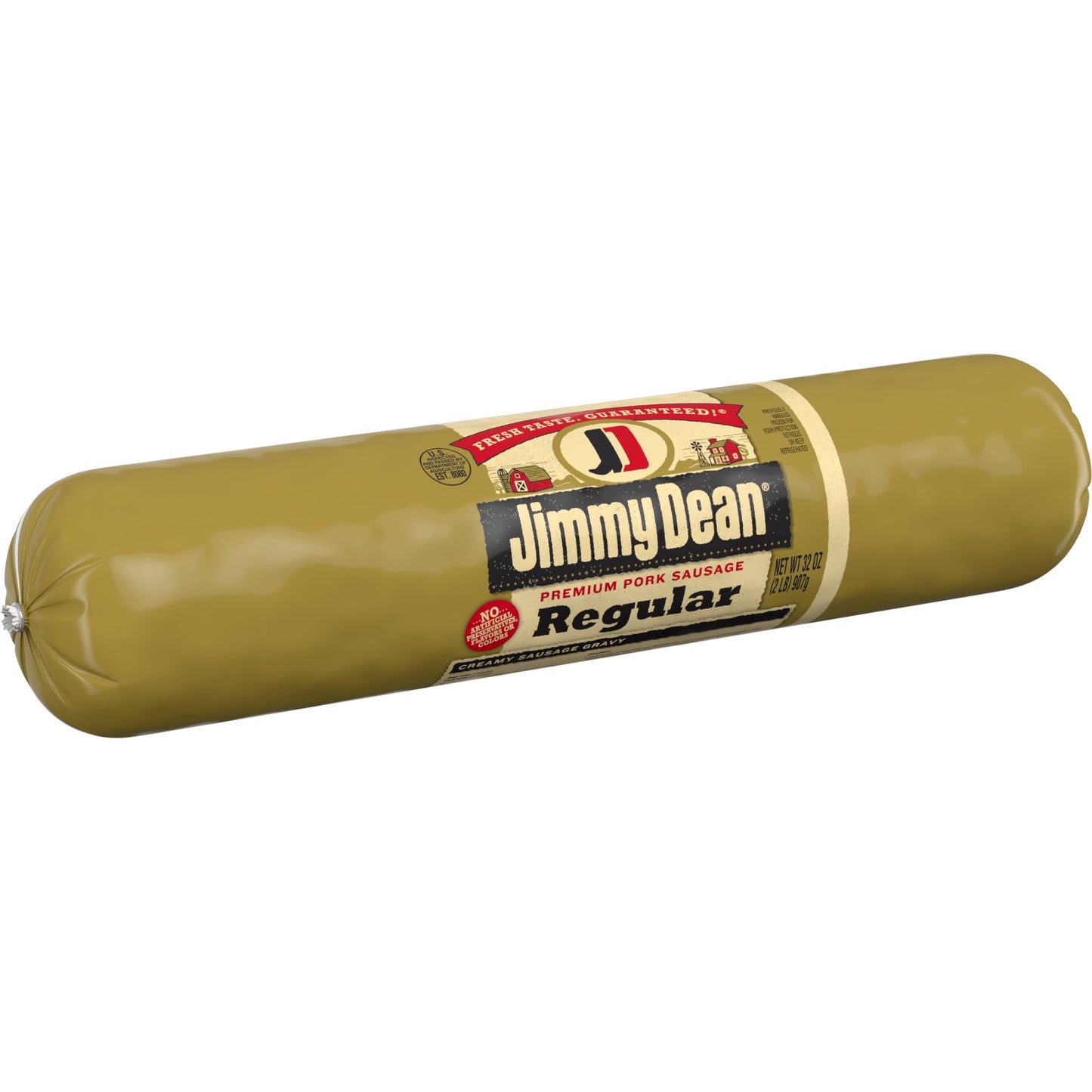 Jimmy Dean Premium Pork Regular Sausage Roll, 2 lb