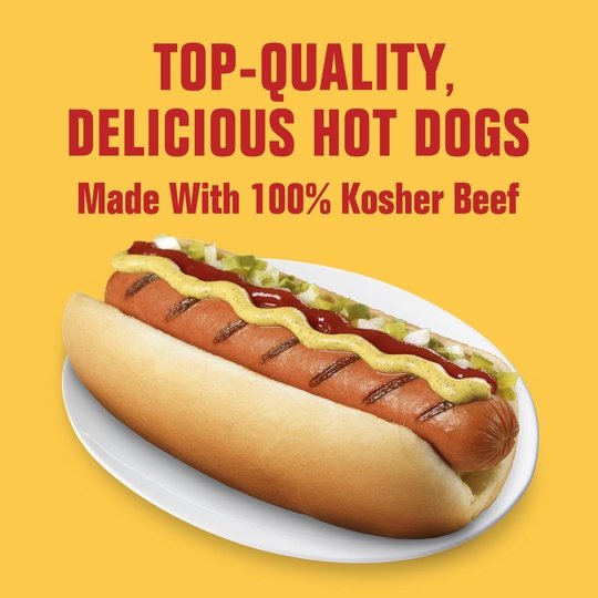 Hebrew National 100% Kosher Beef Franks, 10.3 oz, 6 Ct Pack