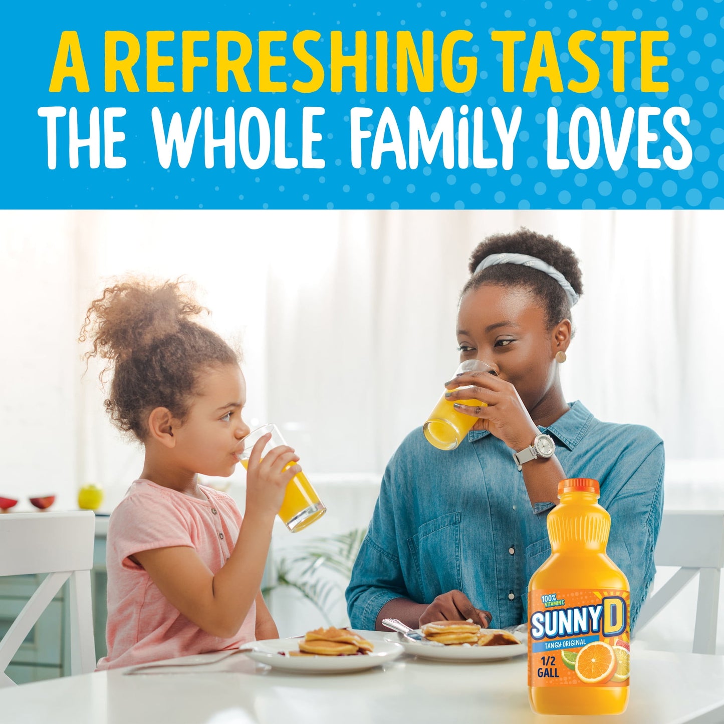 SUNNYD Tangy Original Orange Juice Drink, 64 FL OZ Bottle