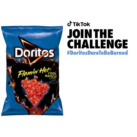 Doritos Tortilla Chips Flamin' Hot Cool Ranch Flavored, 9.25 oz