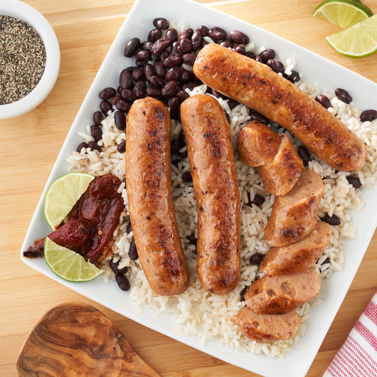Marketside All Natural Fully Cooked Gluten Free Chipotle & Monterey Cheese Chicken Sausage 12oz, 4 Count, (Refrigerated), Plastic Film