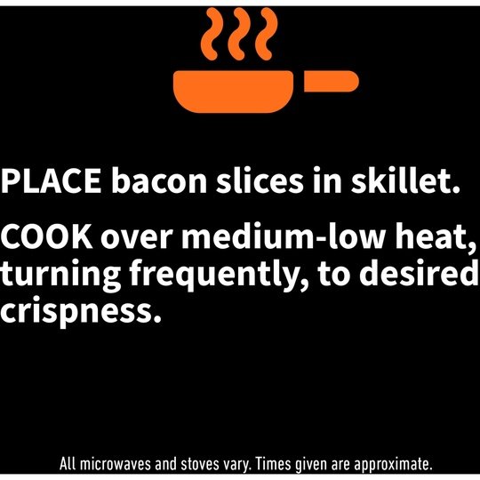 HORMEL BLACK LABEL Maple Pork Bacon, Gluten Free, 12 oz Plastic Package