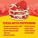 Lunchables Pizza with Pepperoni Kids Lunch Meal Kit, 10.7 oz Box