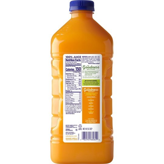 Naked Juice, Mighty Mango, 64 fl oz