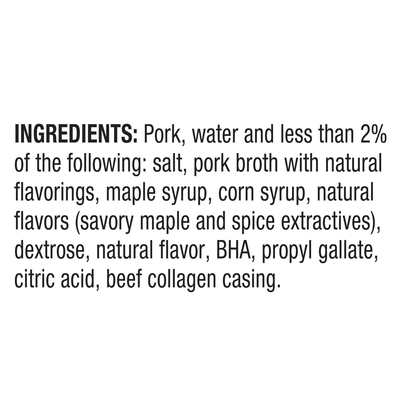 Johnsonville Vermont Maple Syrup Breakfast Sausage, 14 Links, 12 oz (Fresh)