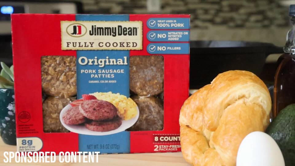 Jimmy Dean Fully Cooked Original Pork Sausage Patties, 9.6 oz, 8 Count