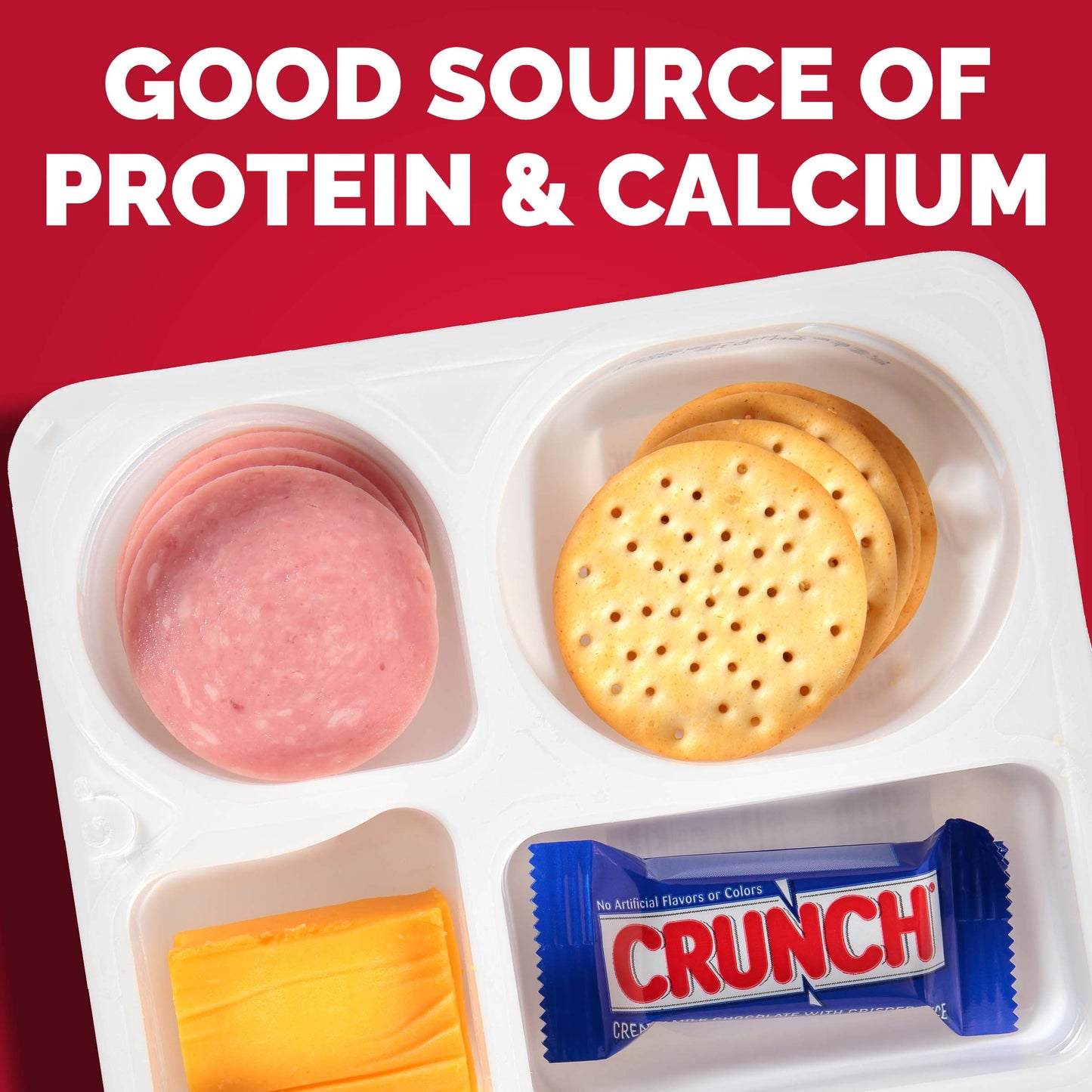 Armour LunchMakers Ham and Cheese Portable Meal Kit with Crunch Bar, 2.4 oz