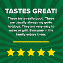 Nathan's Famous, Skinless Beef Franks, Bun Length, 28 oz