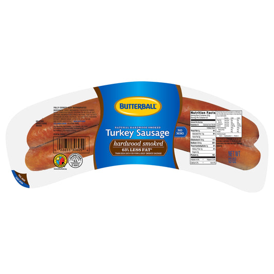 Butterball Fully Cooked Smoked Turkey Sausage, 13oz. Pack
