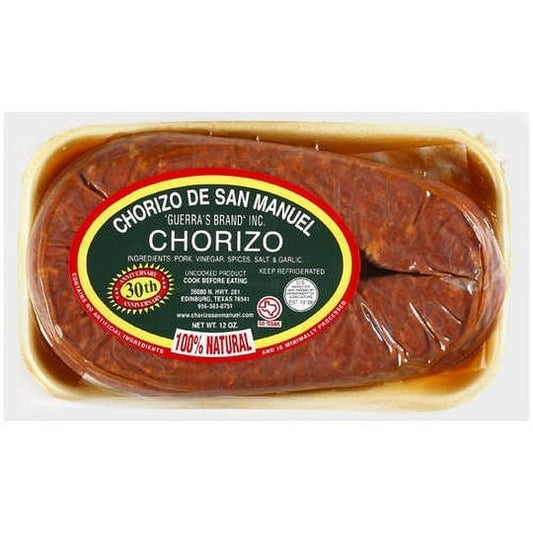Chorizo San Miguel Chorizo, 12 oz Tray
