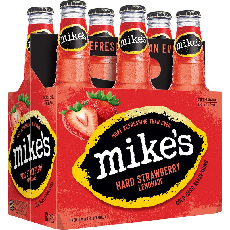 Mike's Hard Strawberry Lemonade - 6pk/11.2 fl oz Bottles
