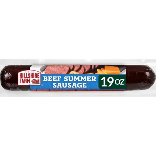 Hillshire Farm Hardwood Smoked Beef Summer Sausage, 19 oz