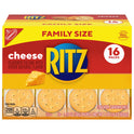 RITZ Cheese Sandwich Crackers, Family Size, 16 Snack Packs (6 Crackers Per Pack)