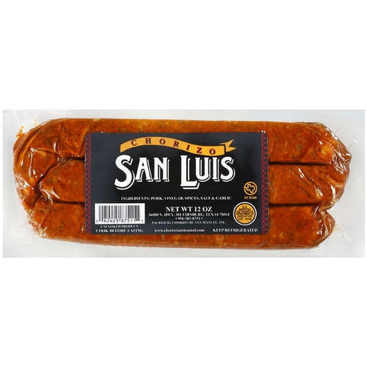 San Manuel San Luis Chorizo, 12 oz.