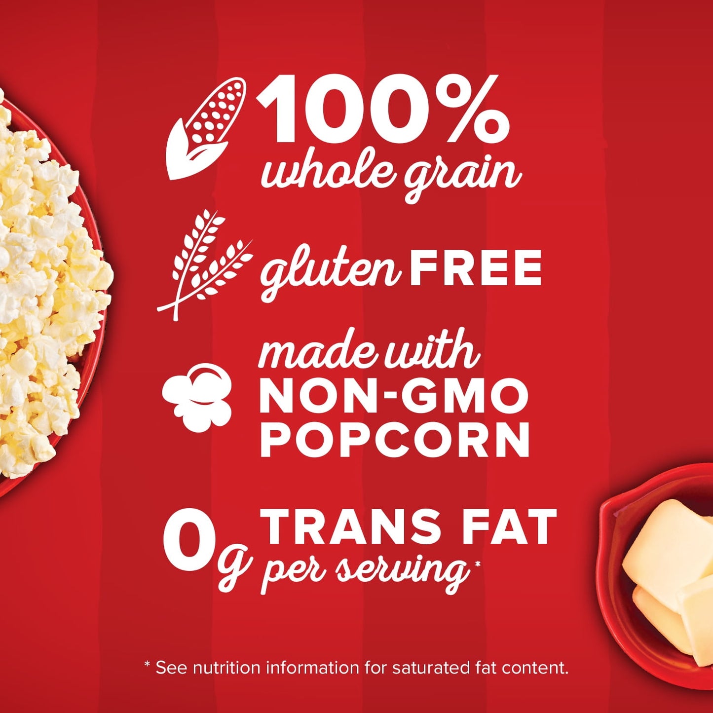 Orville Redenbacher's Ultimate Butter Popcorn, 3 Ounce,18 Count