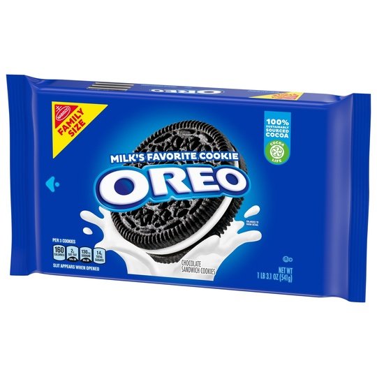 OREO Chocolate Sandwich Cookies, Family Size, 19.1 oz