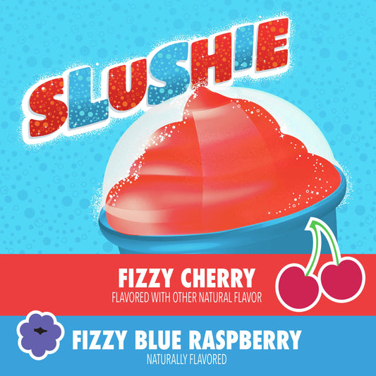 Go-Gurt Slushie Fizzy Black Raspberry and Cherry Low Fat Yogurt Style Snack Tubes 16 Ct