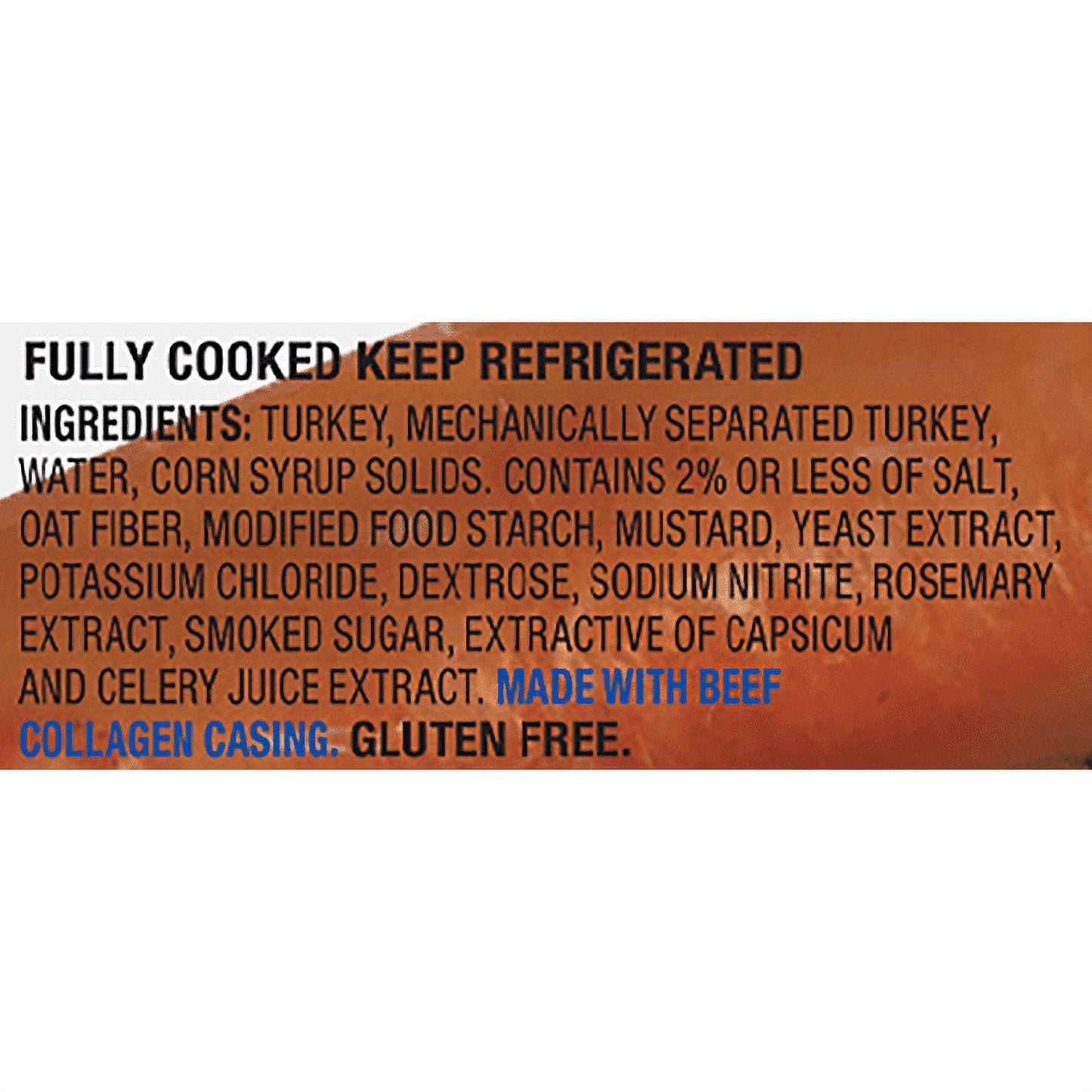 Butterball Fully Cooked Smoked Turkey Sausage, 13oz. Pack