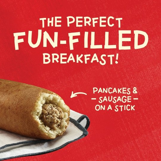 Jimmy Dean Pancake & Sausage on a Stick, 5 Count (Frozen)