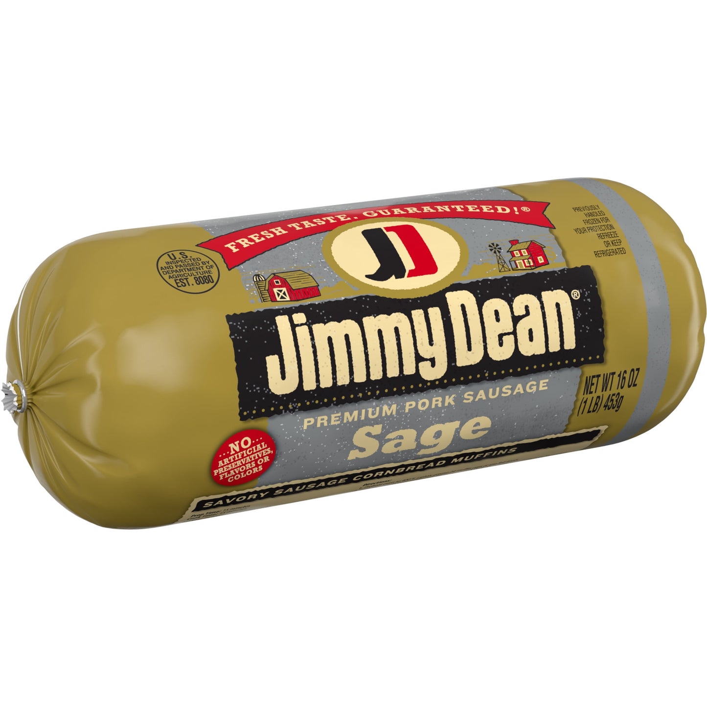 Jimmy Dean® Premium Pork Sage Breakfast Sausage Roll, 16 oz