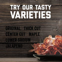 HORMEL BLACK LABEL Lower Sodium Pork Bacon, Gluten Free, 16 oz Plastic Package