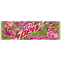 Mountain Dew Major Melon Watermelon Citrus Soda Pop, 12 oz, 12 Pack Cans