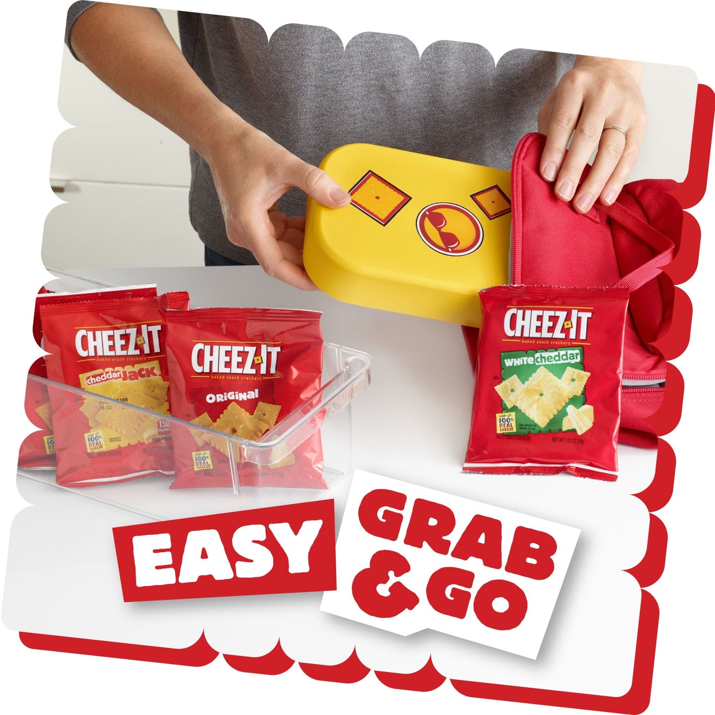Cheez-It Variety Pack Cheese Crackers, 12.1 oz, 12 Count