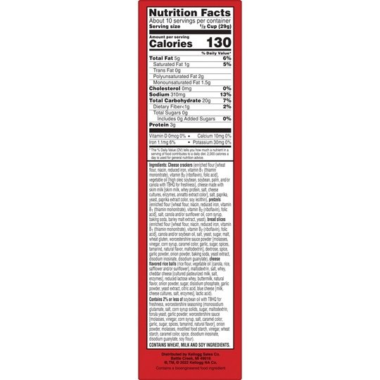 Cheez-It Classic Snack Mix, 10.5 oz