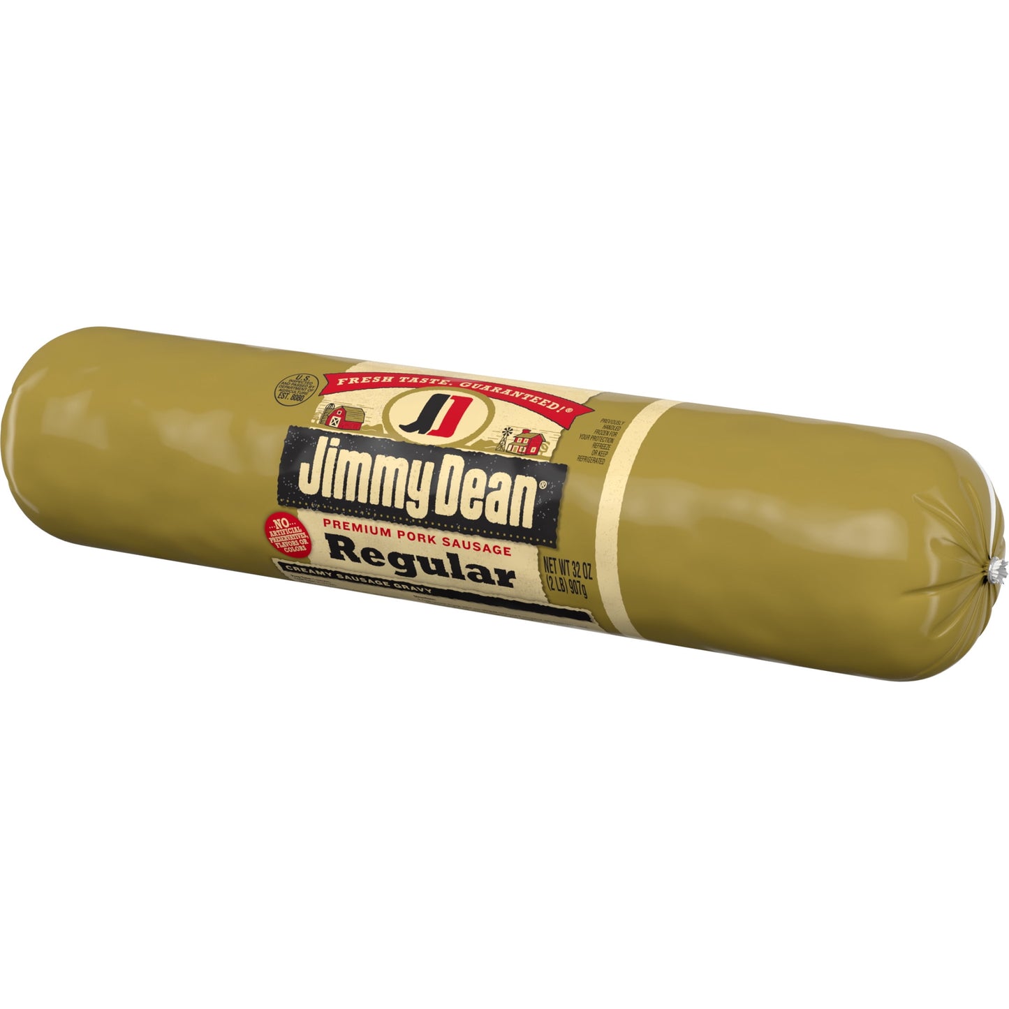 Jimmy Dean Premium Pork Regular Sausage Roll, 2 lb