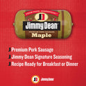 Jimmy Dean Premium Maple Pork Sausage Roll, 16 oz