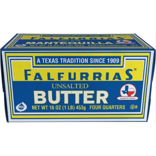 Falfurrias Unsalted Butter Sticks, 16 oz., 4 Count