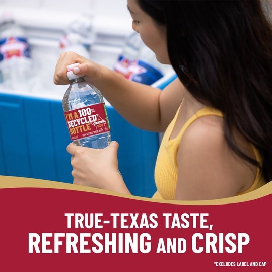OZARKA Brand 100% Natural Spring Water, 16.9-ounce plastic bottles (Pack of 35)