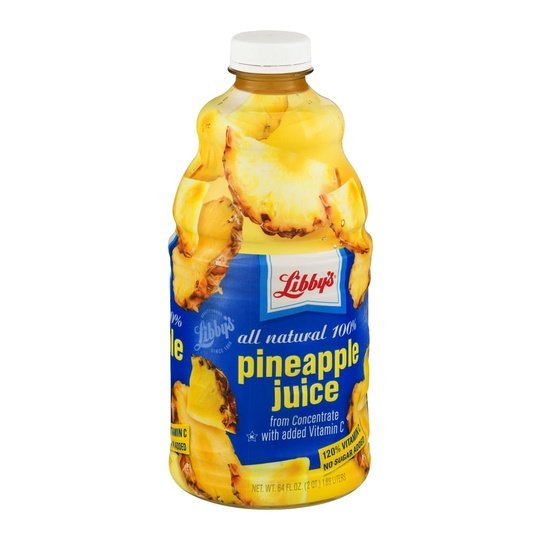 Libby's 100% Pineapple Juice, 64 Fl. Oz.