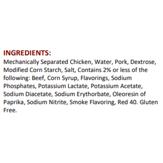 Bar S Red Chicken Franks, 12 oz