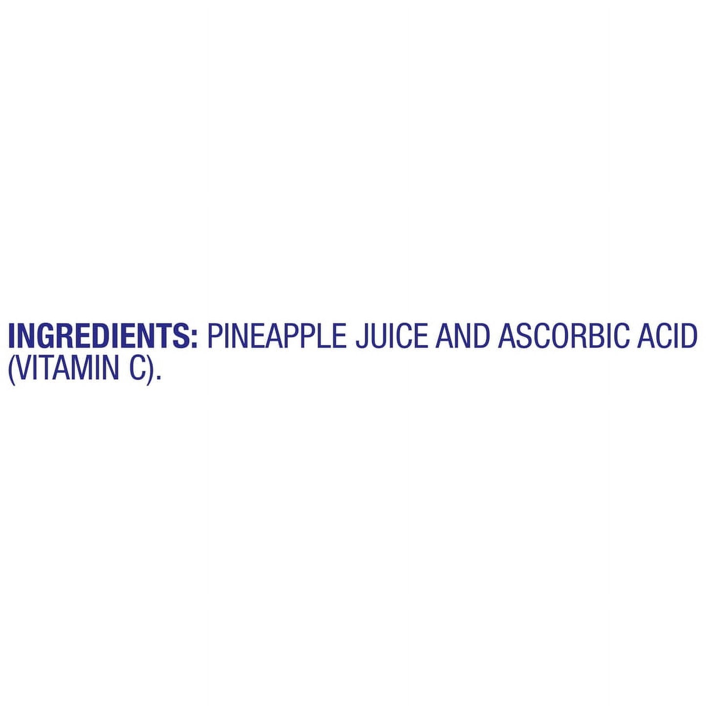 Dole All Natural 100% Pineapple Juice, 46 fl oz Can