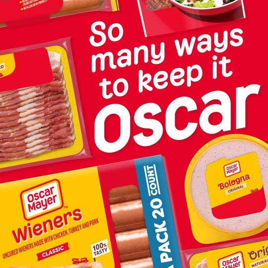 Oscar Mayer Wieners Uncured Original Hot Dogs Mega Pack, 20 Ct Box