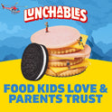 Lunchables Turkey & American Cheese Cracker Stackers Kids Lunch Snack, 3.2 oz Tray