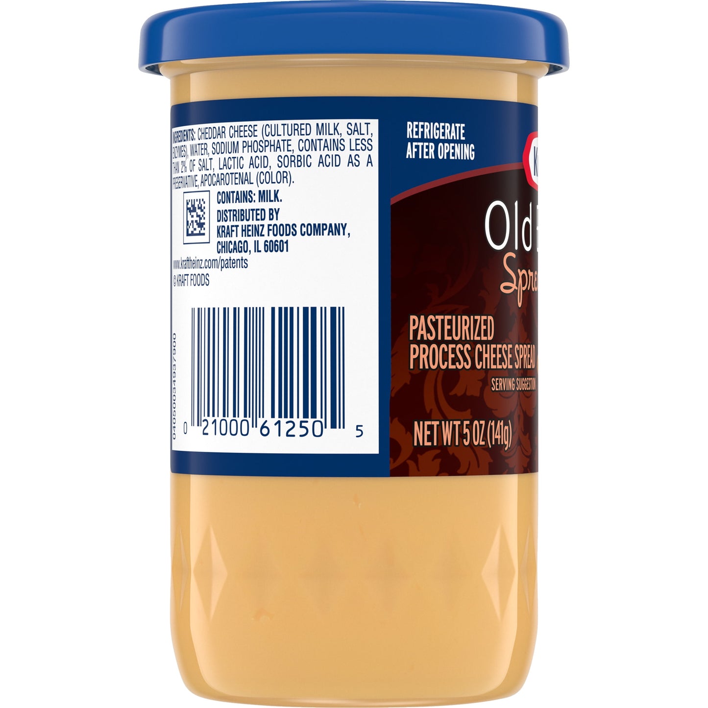 Kraft Old English Pasteurized Process Cheese Spread, 5 oz Jar
